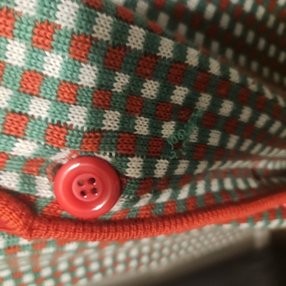 Tipsy Elves Red and Green Checkered Sweater - Picture 3 of 9
